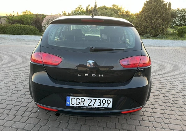 Seat Leon cena 17800 przebieg: 98130, rok produkcji 2012 z Jarosław małe 154